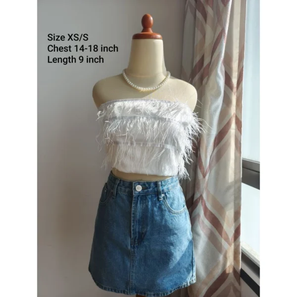 Preloved Crop Top  Blouse  Cardigan  Blouse  Knit Wear