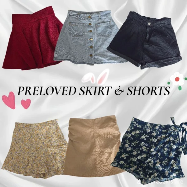Preloved Skirt   Preloved Shorts