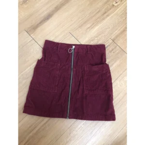 PRELOVED   TOPSHOP Skirt   Maroon   Size 6