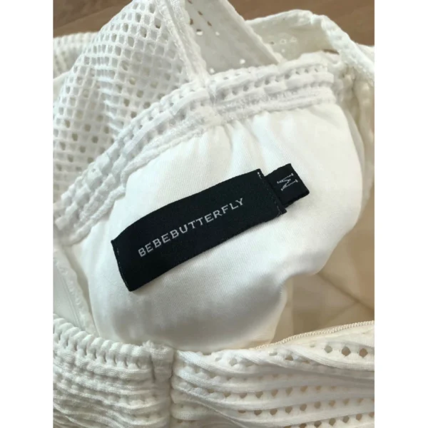 my-11134207-820l7-mjzjbzjwm58o30.webp PRELOVED BEBEBUTTERFLY White Mini Dress Size M