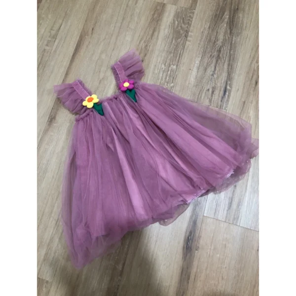 PRELOVED   Baby Girl Flower Cute Dress   Size 100