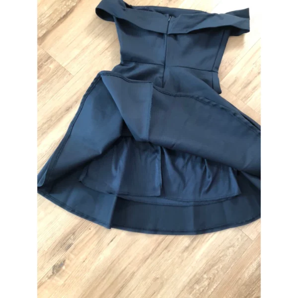 PRELOVED   Woman Dinner Dress        Dark Blue   Size S