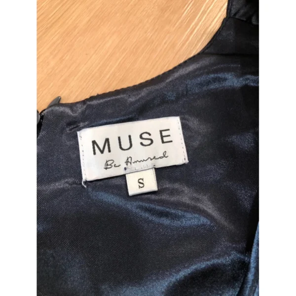 PRELOVED   MUSE Dinner Dress   Dark Blue   Size S