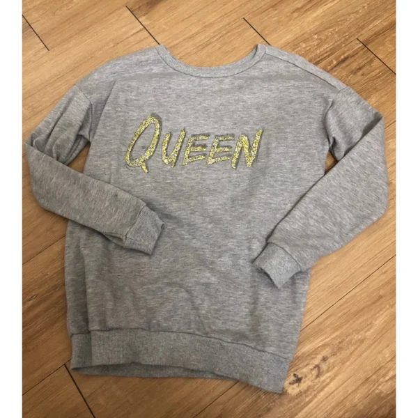 PRELOVED   SEED Woman Long Sleeve Top   Silver   Size S